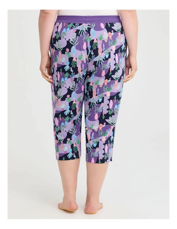 Australian Cotton Leafy Pj Pant Print image 2