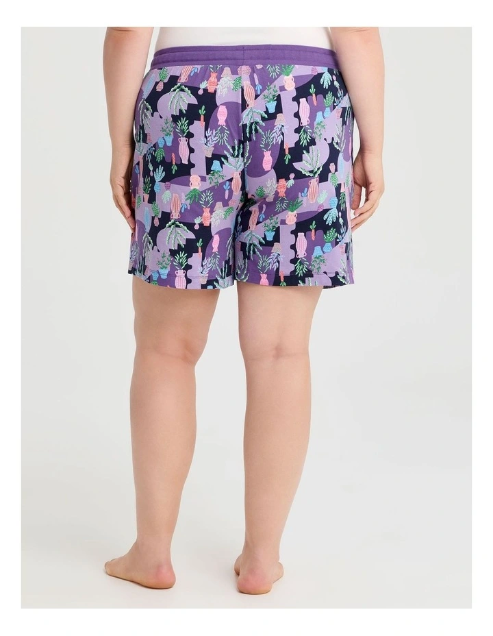 Australian Cotton Leafy Pj Short Print image 2