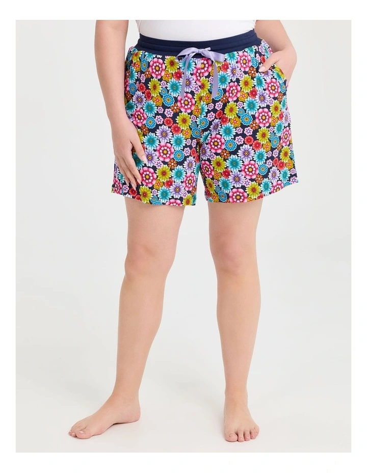 Catalina Benedict Floral Pyjama Shorts in Print image 1