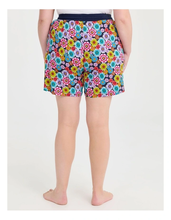 Catalina Benedict Floral Pyjama Shorts in Print image 2