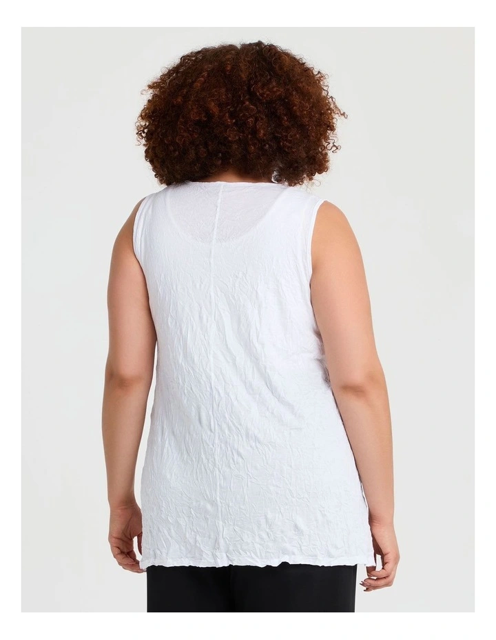 Bamboo Sanctuary Tank White image 2