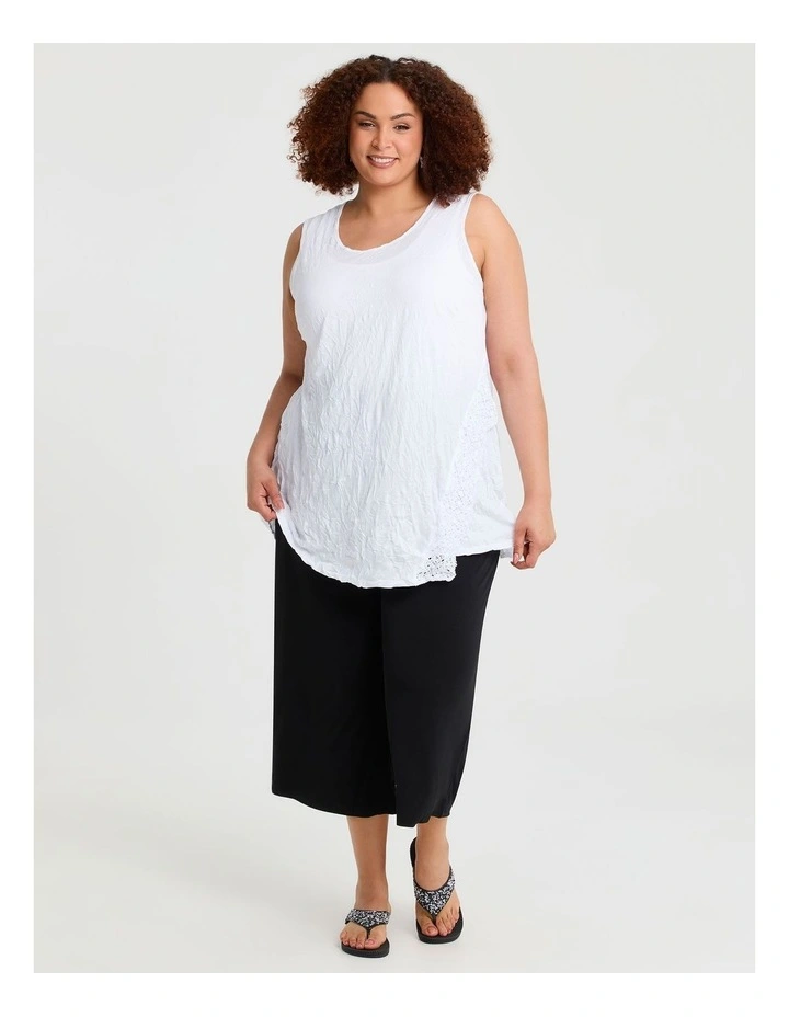 Bamboo Sanctuary Tank White image 3