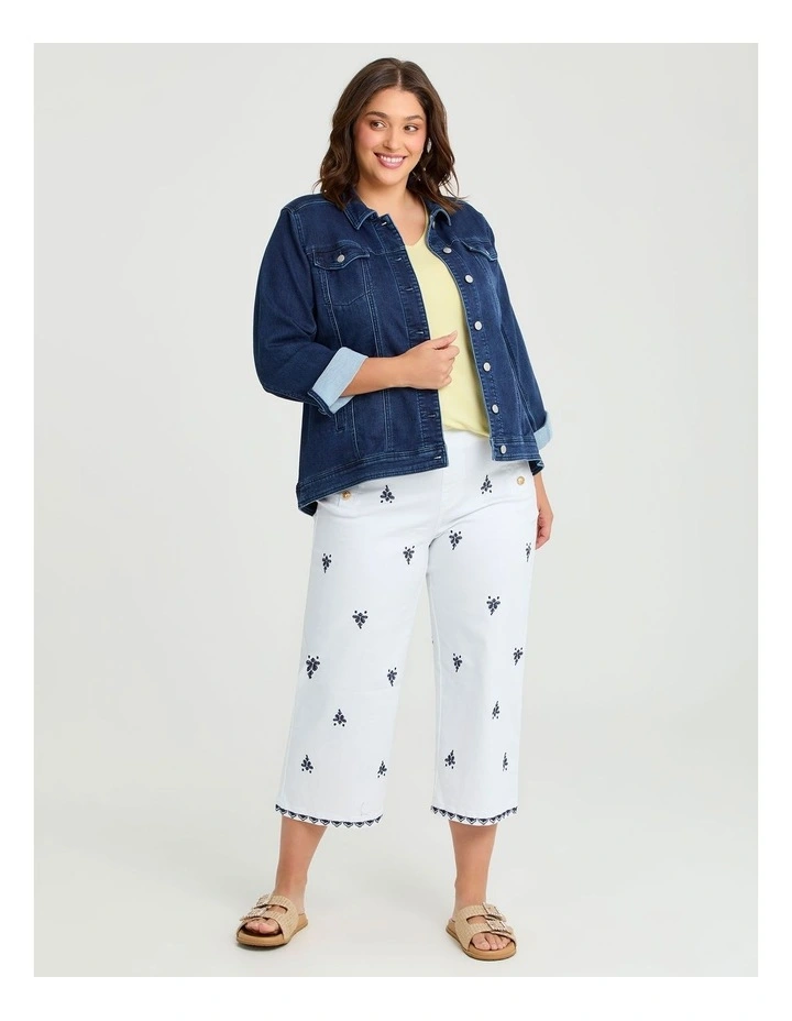 Bamboo Base V Neck Short Sleeve Top in Yellow image 4