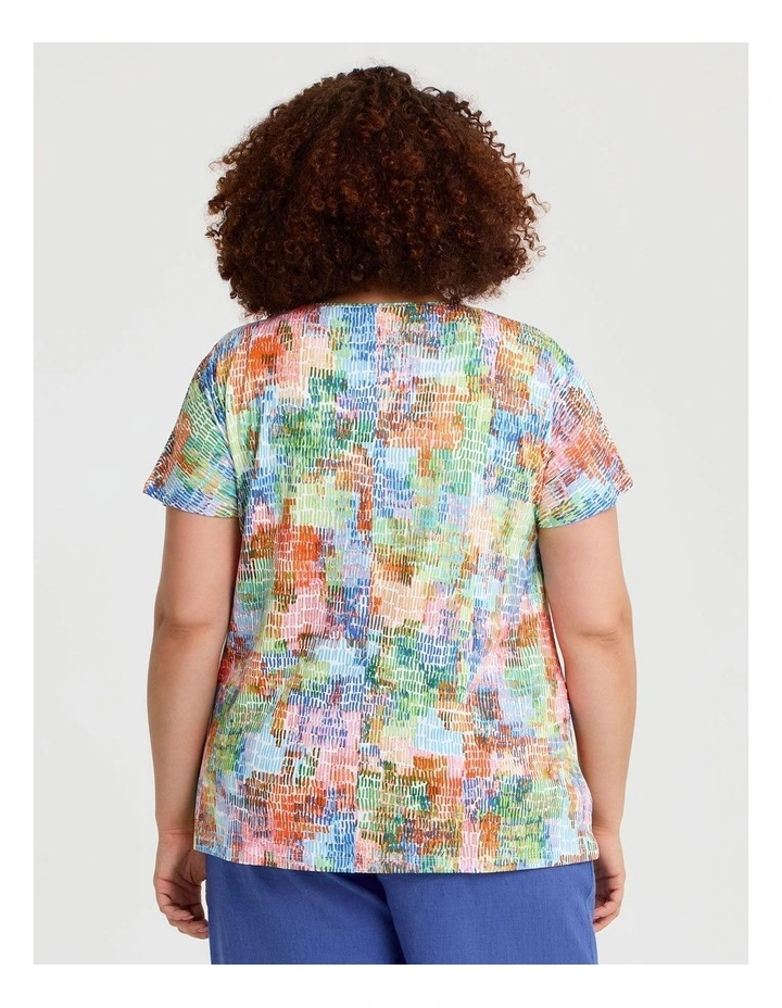 Natural Destination Top Print image 2