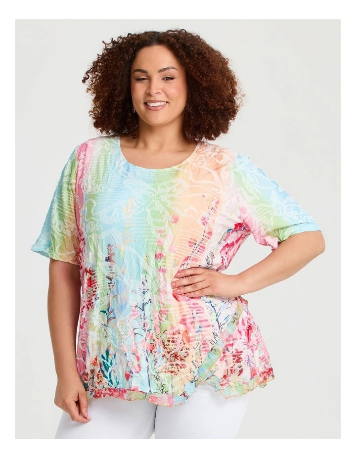 Burnout Gelato Top Print image 1