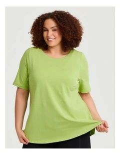 Pima Cotton Essential Top Light Apple