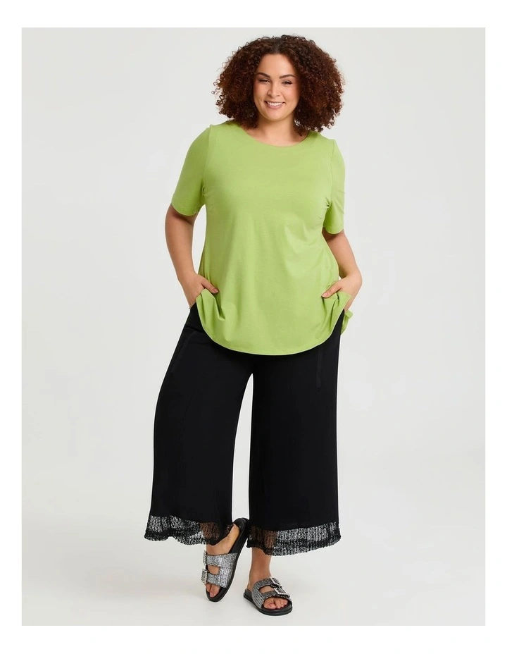 Pima Cotton Essential Top Light Apple image 2