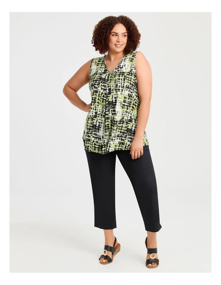 Amazon Luna Tank Green Print image 3