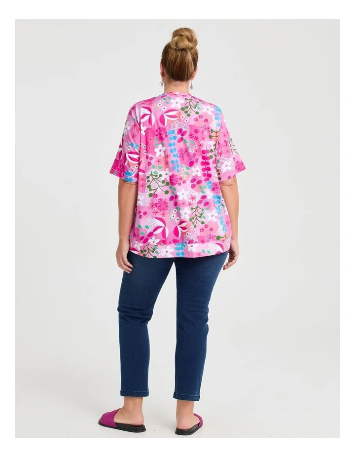 Joan Blond Pink Fusion T-shirt Print image 2