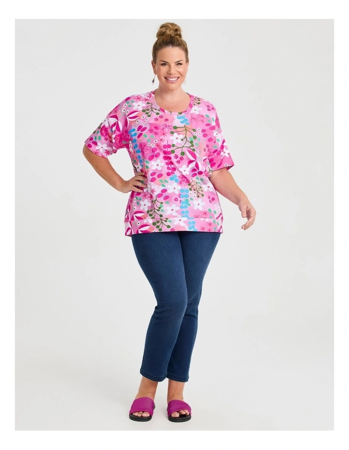 Joan Blond Pink Fusion T-shirt Print image 3