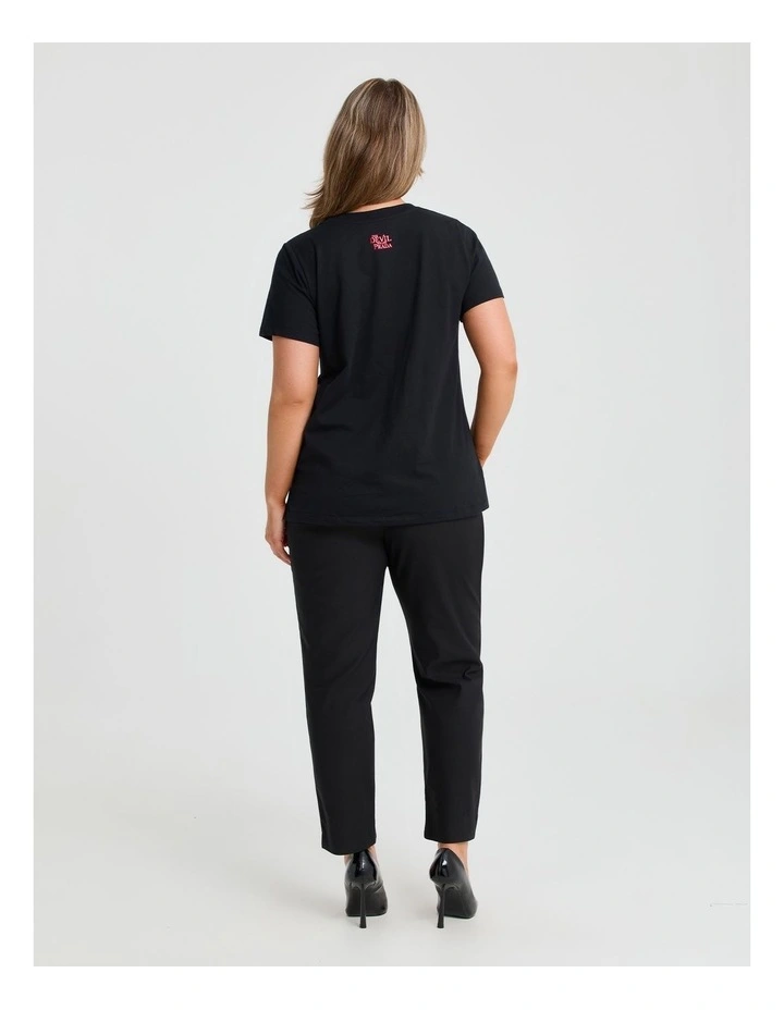 Devil Wears Prada Coffee T-shirt Black image 2