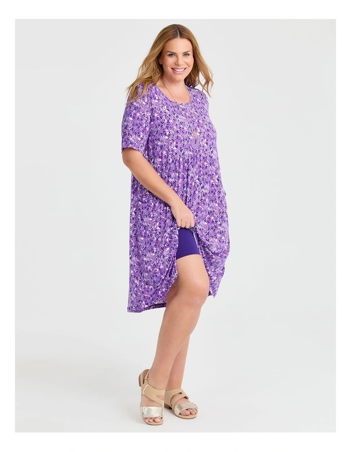 Australian Cotton Anti Chafe Short Liberty Purple image 3