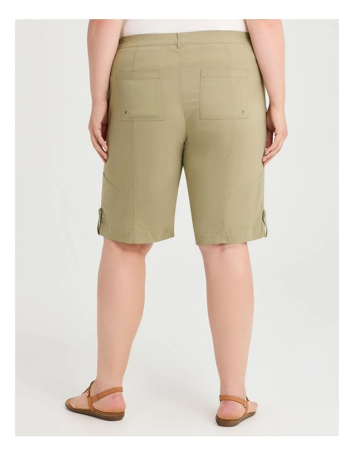 Zip Pocket Cargo Short Sage image 2