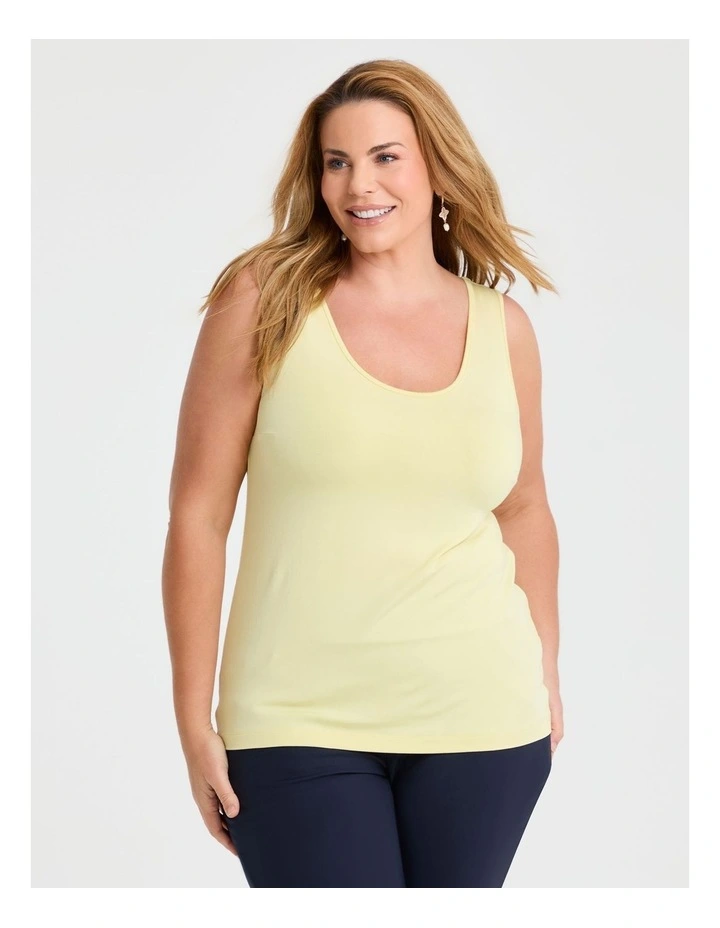 Bamboo Base Cami in Lemon image 1