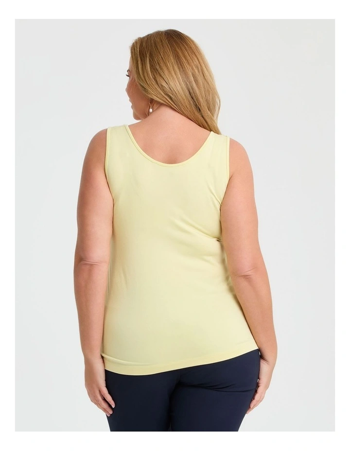Bamboo Base Cami in Lemon image 2