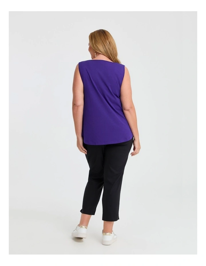 Australian Cotton Element Tank Liberty Purple image 2