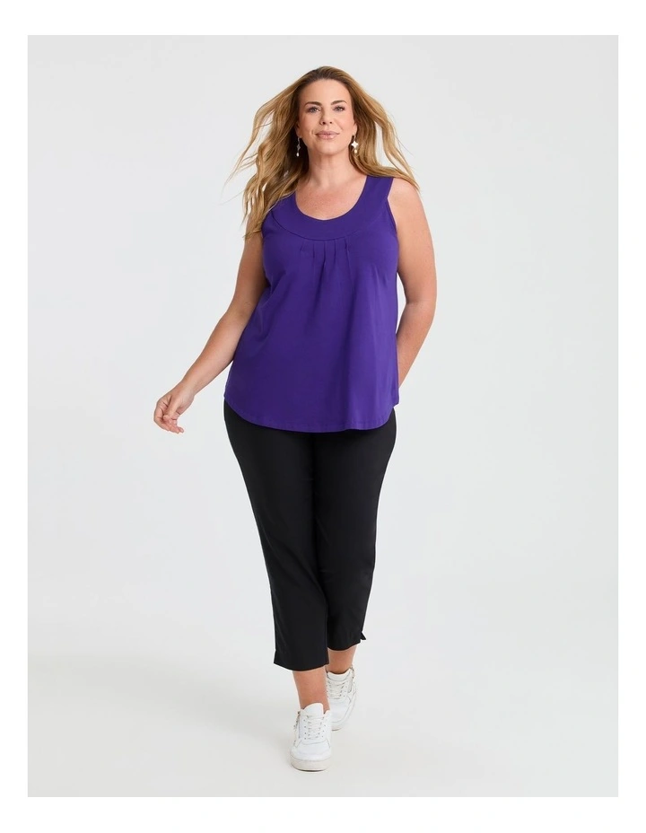 Australian Cotton Element Tank Liberty Purple image 3