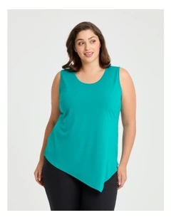 Luna Mix Media Tank Tropical Teal