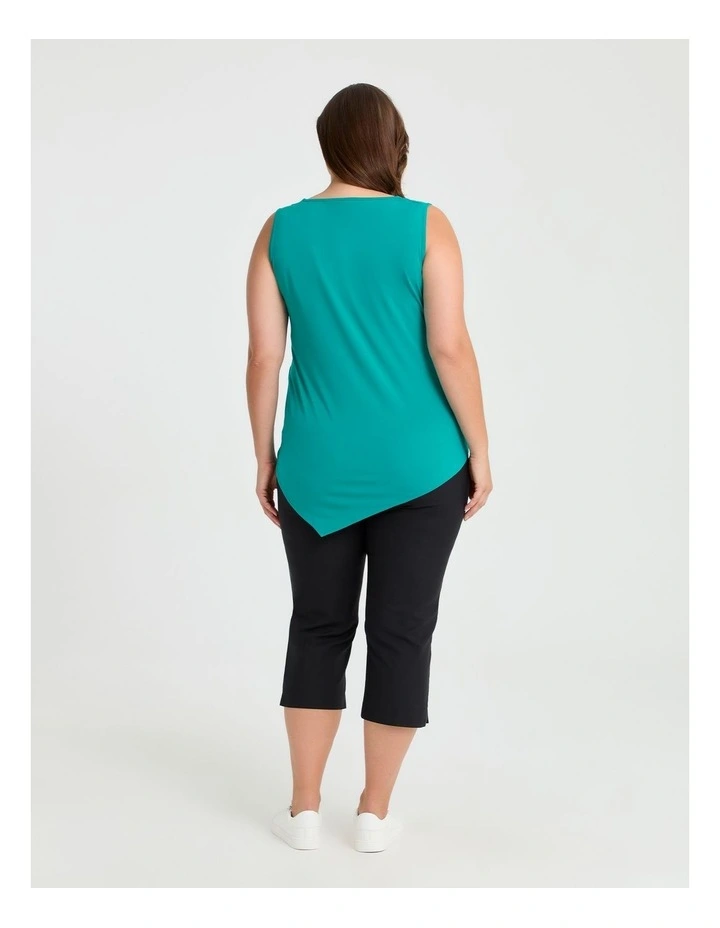 Luna Mix Media Tank Tropical Teal image 2