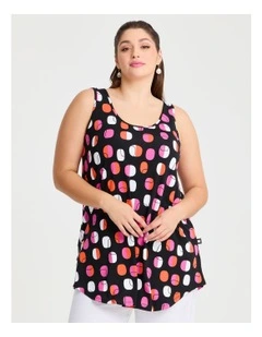 Natural Favourite Tank Abstract Spot in Multi