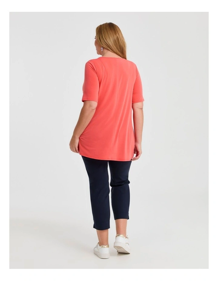 Strive Scoop Neck Top Melon image 2