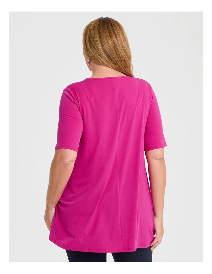 Strive V Neck Short Sleeve Top image 2