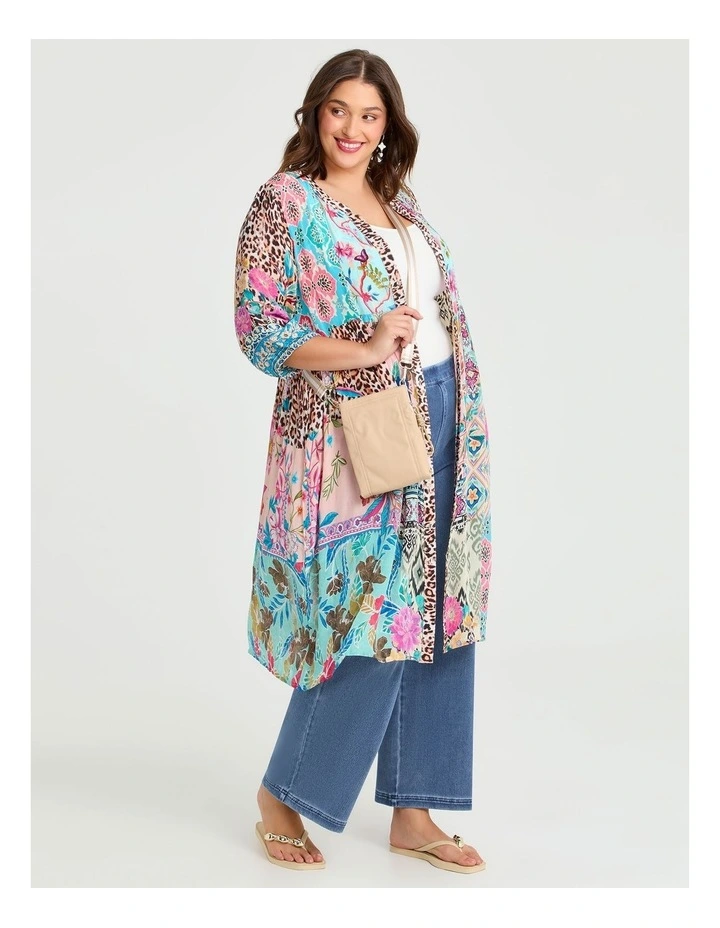 Crossbody Travel Bag in Taupe image 5