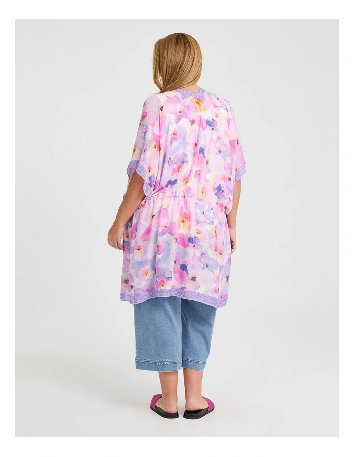 Drawstring Cape Multi image 2