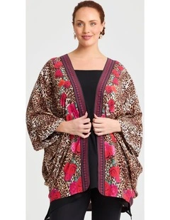 Animal Roses Curved Cape Animal