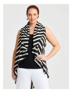 Cascading Vest in Multi