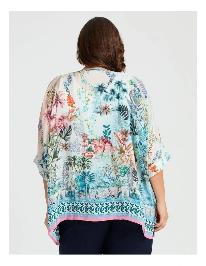 All About Blue Natural Top Print image 2