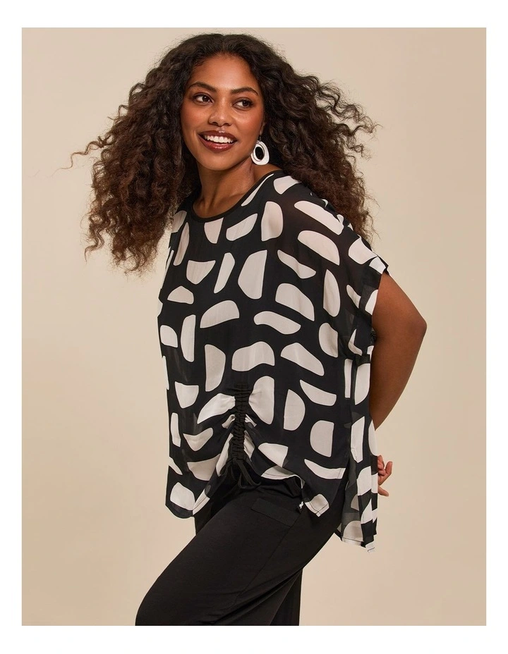 Natural Ayla Abstract Overtop in Multi image 4