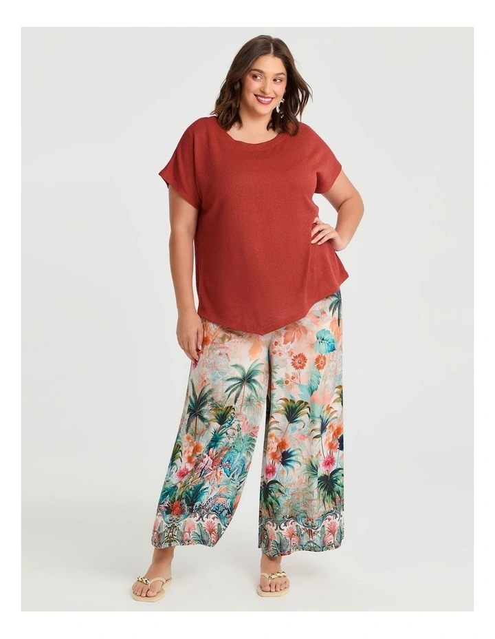 Lena Gauze Overtop in Red Clay image 3