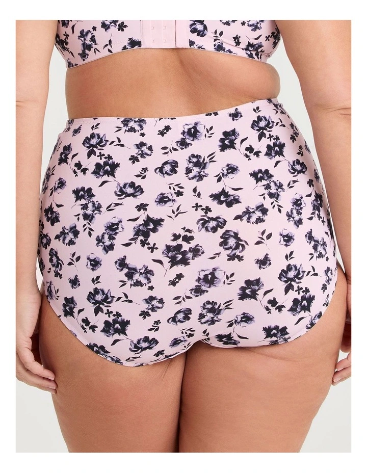 Micro Lace Detail Briefs 2 Pack in Natural Floral image 3