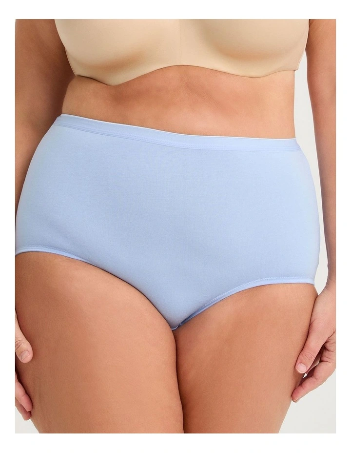 Bamboo Paisley Briefs 3 Pack in Multi image 6