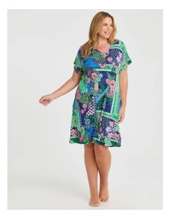 Bamboo Jardin Nightie in Multi