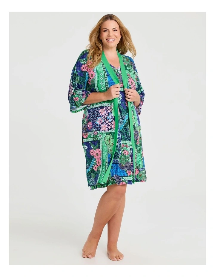 Bamboo Jardin Nightie in Multi image 4