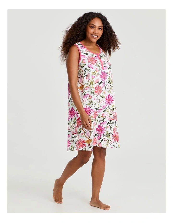 Australian Cotton Glow Nightie in Multi image 1