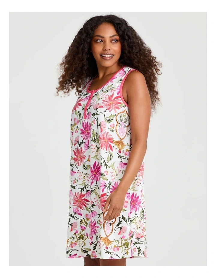 Australian Cotton Glow Nightie in Multi image 3