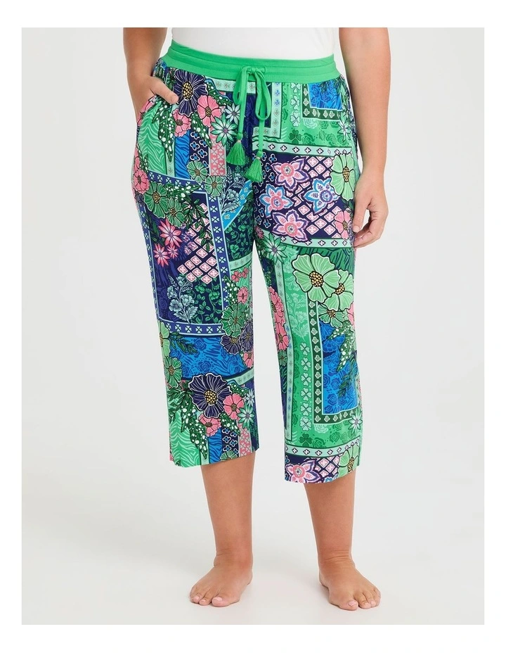 Bamboo Jardin Pyjama Pant in Multi image 1