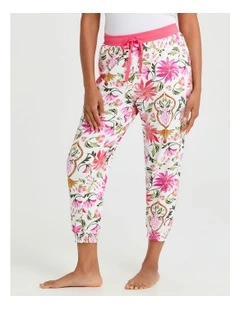 Australian Cotton Glow Pyjama Pant in Print