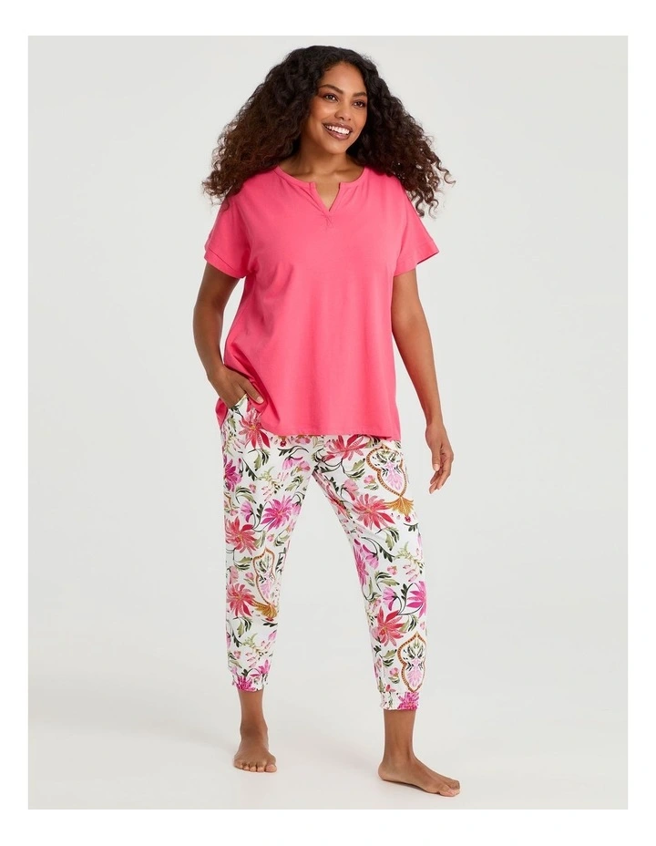 Australian Cotton Glow Pyjama Pant in Print image 3