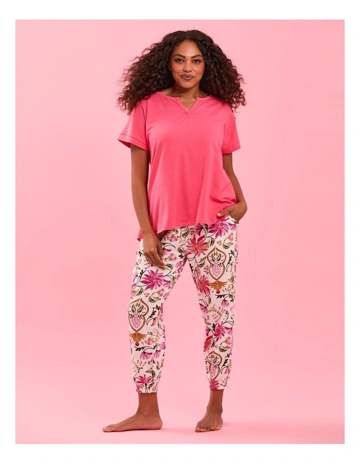 Australian Cotton Glow Pyjama Pant in Print image 4