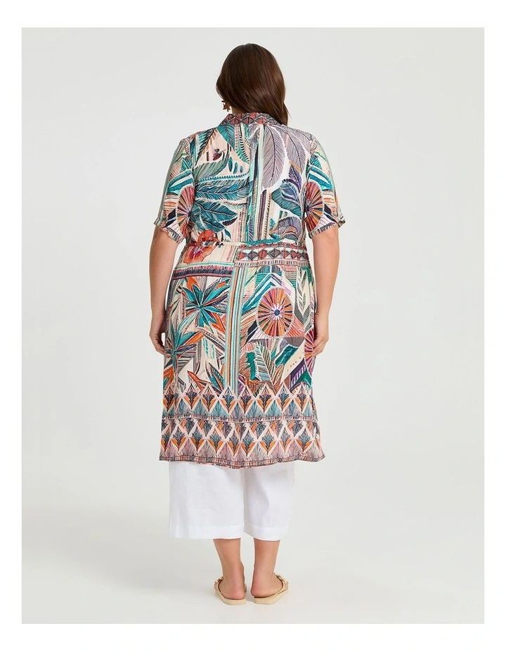 Natural Calabria Shirt in Multi image 2