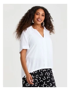 Bamboo Neve Top in White