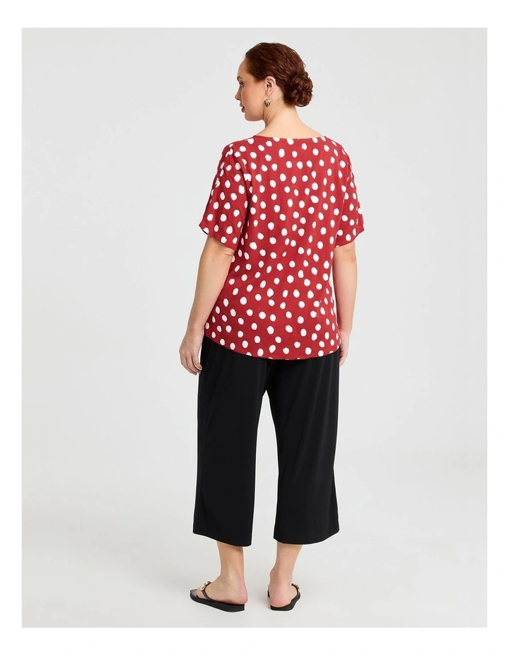 Natural Sicilian Spot Top in Multi image 2