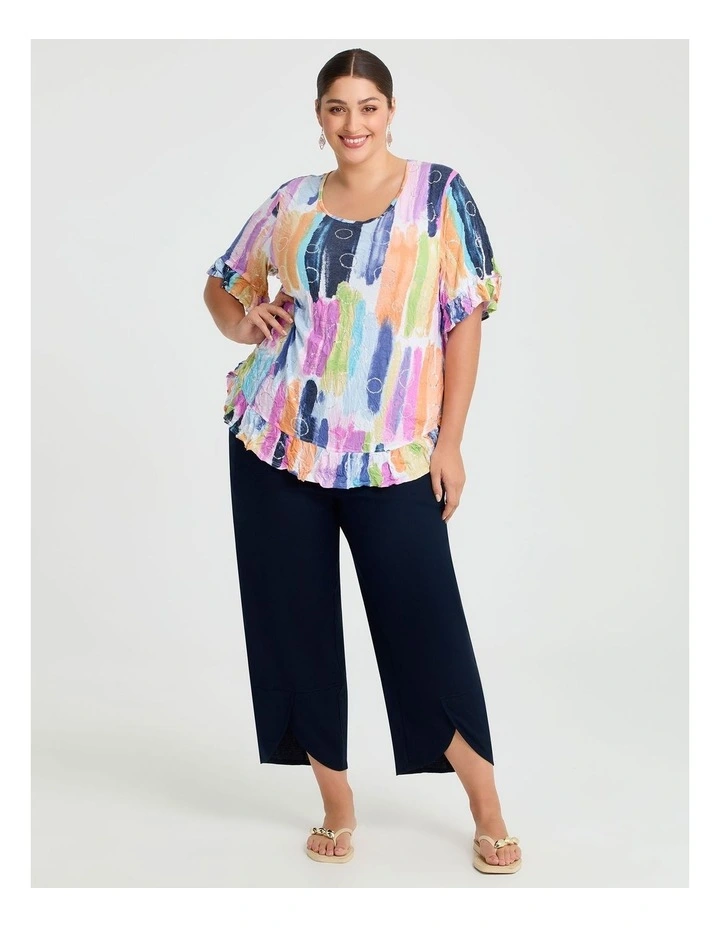 Salsa Bamboo & Foil Crush Top Print image 3