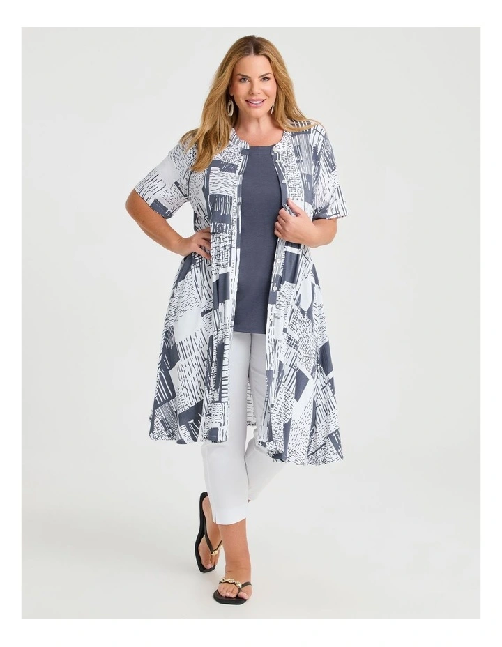 Pima Cotton Elevate Top Horizon Grey image 4