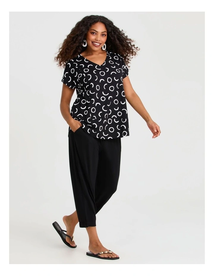 Natural Summer Haze Top Print image 3