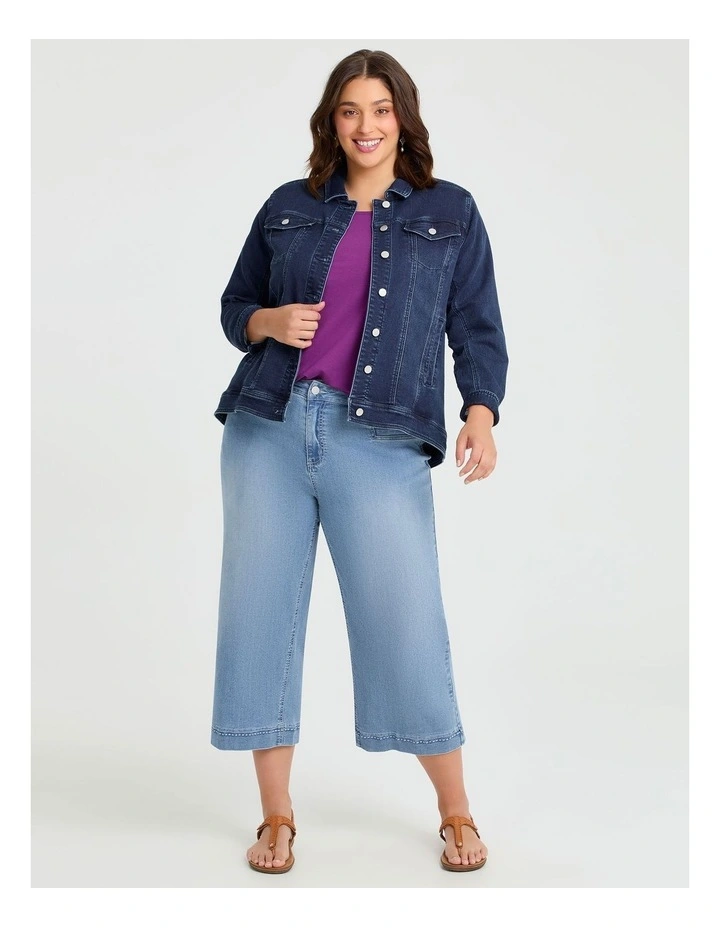 Cotton Pintuck Flutter Top Sweet Berry image 4